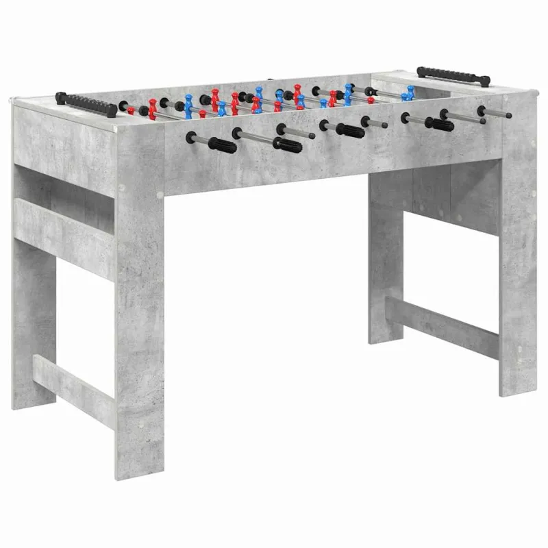 Fuzbolas stalas Betono Pilka 125 x 60,5 x 80 cm