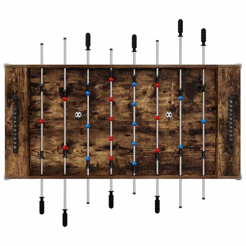 Fuzbolas stalas Rūkyta ąžuolas 125 x 60,5 x 80 cm