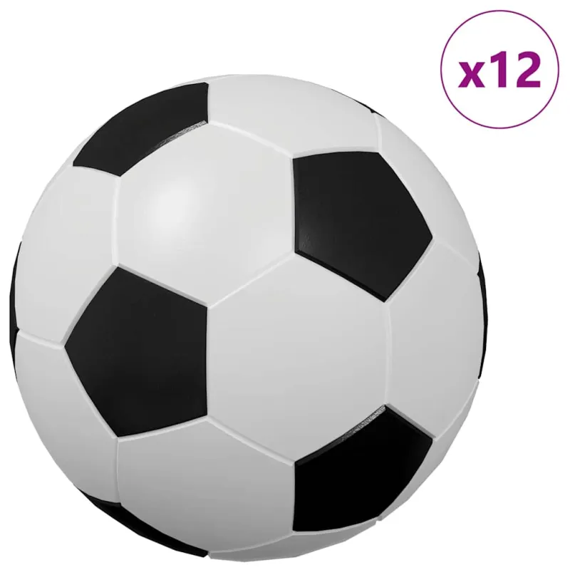 Stalo futbolai 12 pcs Balta 3,6 x 3,6 cm Polipropilenas