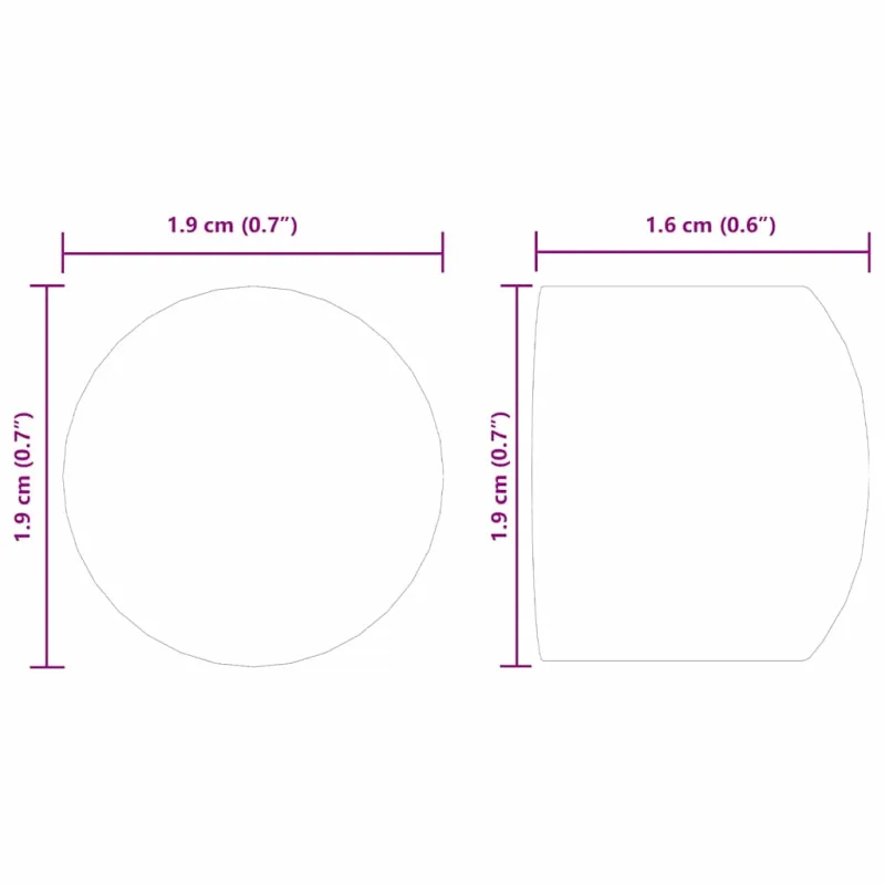 Stalo futbolo galiniai dangteliai 10 pcs Juodas PP