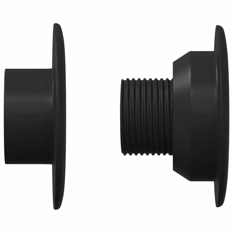 Stalo futbolo guoliai 10 pcs Juodas 5 x 5 x 2,8 cm PP
