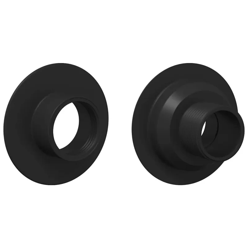 Stalo futbolo guoliai 10 pcs Juodas 5 x 5 x 2,8 cm PP
