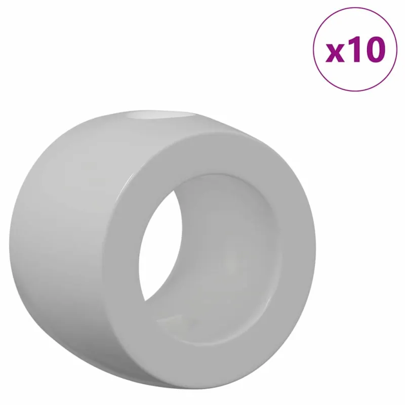 Stalo futbolo guoliai 10 pcs Juodas 3 x 3 x 2,1 cm PP