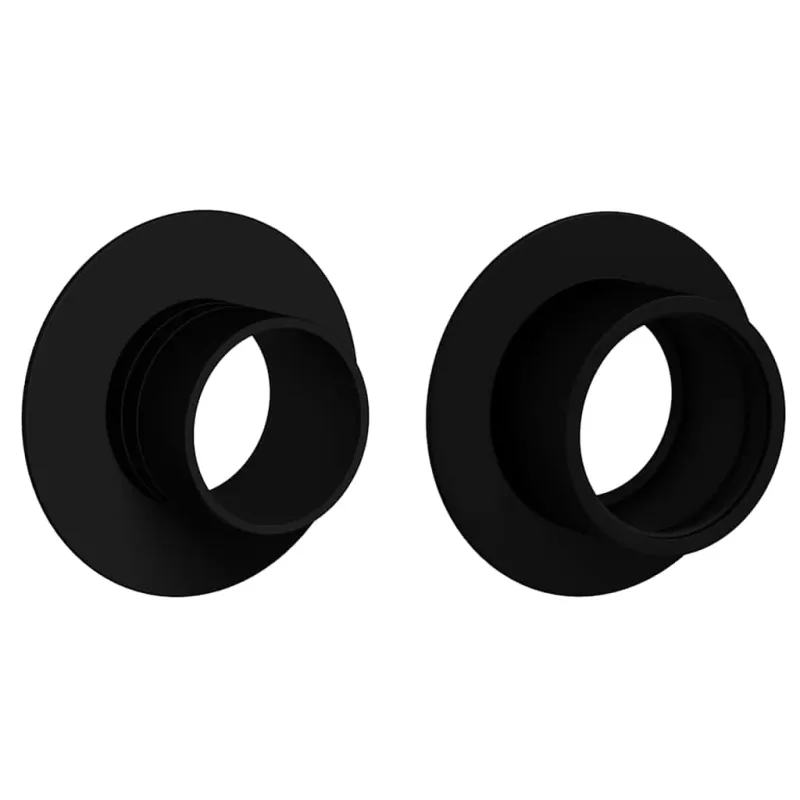 Futbolo stalo kamštukai 10 pcs Juodas 3 x 3 x 1,4 cm HIPS