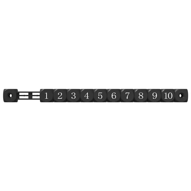 Futbolo stalo žaidėjai 2 pcs Juodas 30 x 2,2 x 2,9 cm HIPS