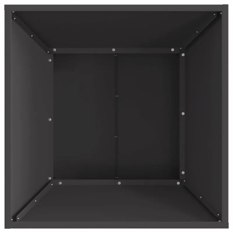 Laužavietė Juoda 60 x 60 x 35 cm Plienas
