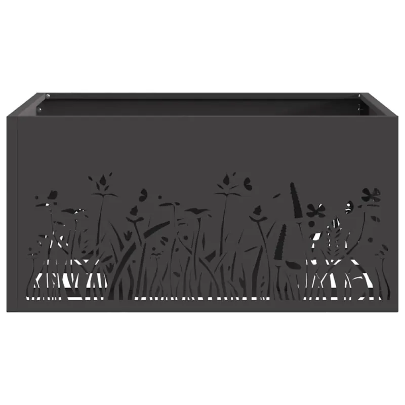 Laužavietė Juoda 60 x 60 x 30 cm Plienas
