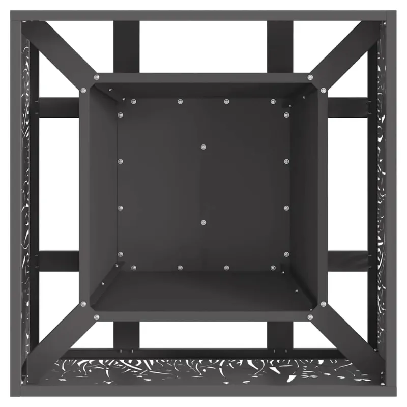 Laužavietė Juoda 60 x 60 x 30 cm Plienas