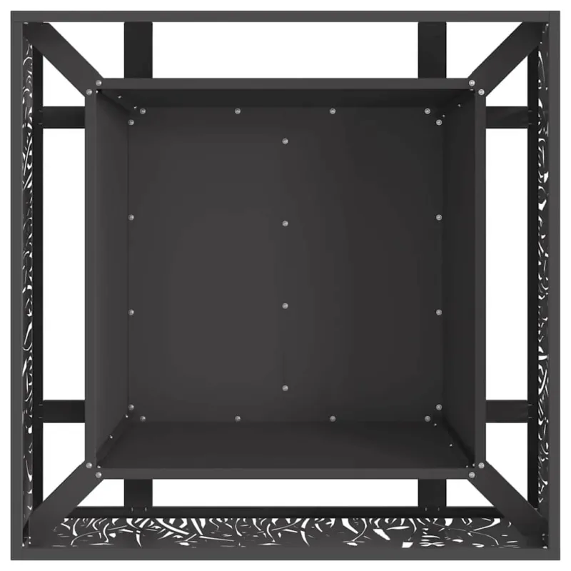 Laužavietė Juoda 80 x 80 x 30 cm Plienas