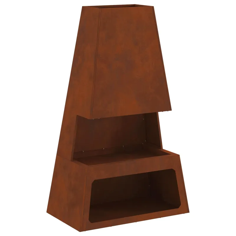 Laužavietė Ruda 60 x 35 x 100 cm