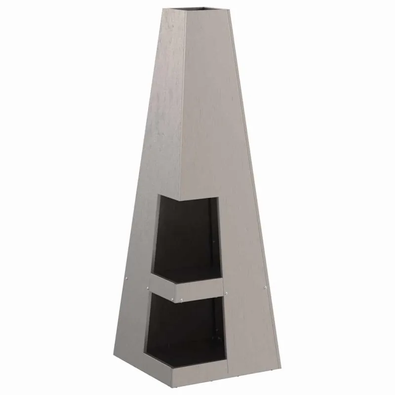 Laužavietė Ruda 35 x 35 x 100 cm Oro sąlygoms atsparus plienas