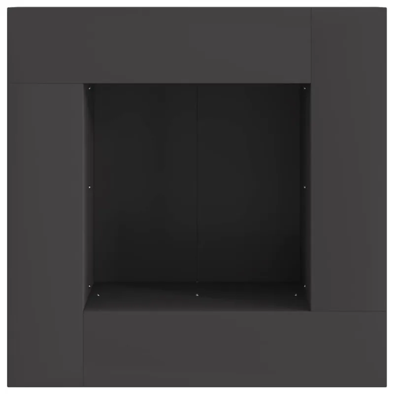 Laužavietė Juoda 60 x 60 x 30 cm Plienas
