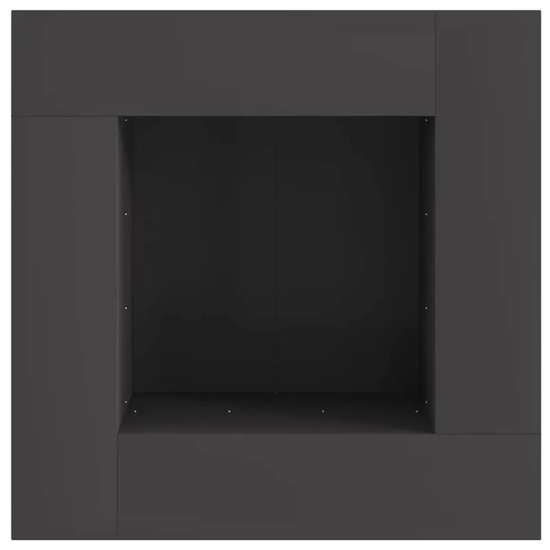 Laužavietė Juoda 80 x 80 x 40 cm Plienas