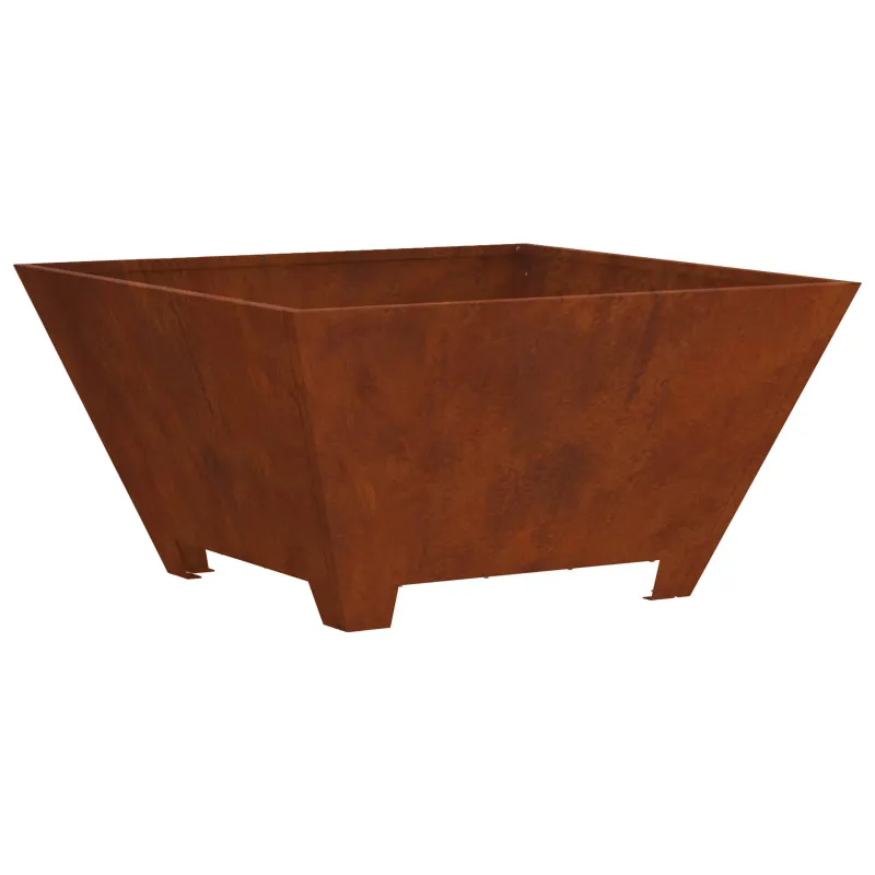 Laužavietė Ruda 60 x 60 x 30 cm Oro sąlygoms atsparus plienas