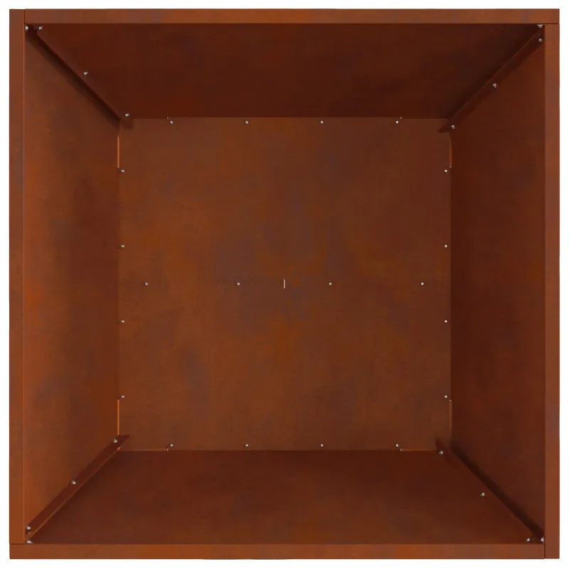 Laužavietė Ruda 60 x 60 x 30 cm Oro sąlygoms atsparus plienas