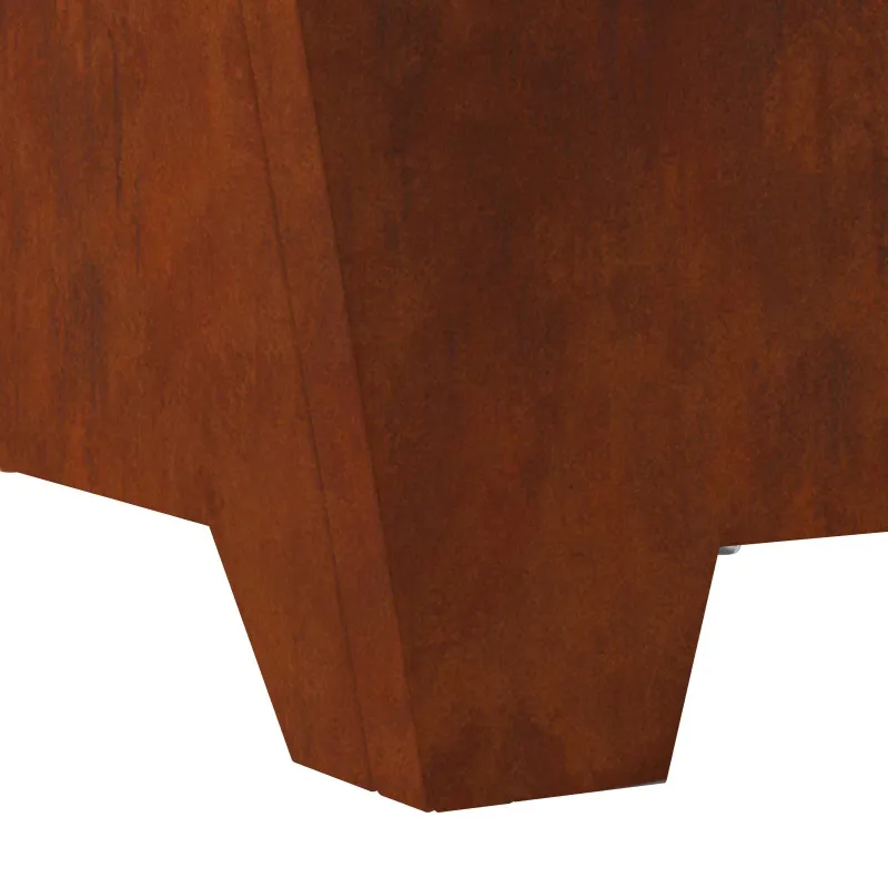 Laužavietė Ruda 60 x 60 x 30 cm Oro sąlygoms atsparus plienas