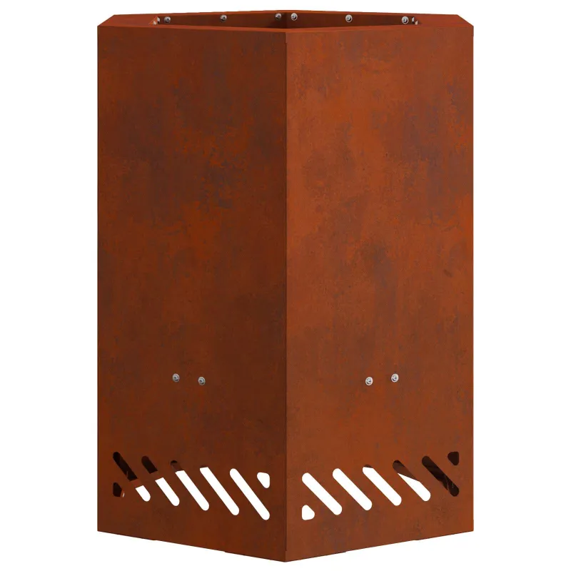 Be dūmų laužavietė Ruda 38 x 38 x 51 cm