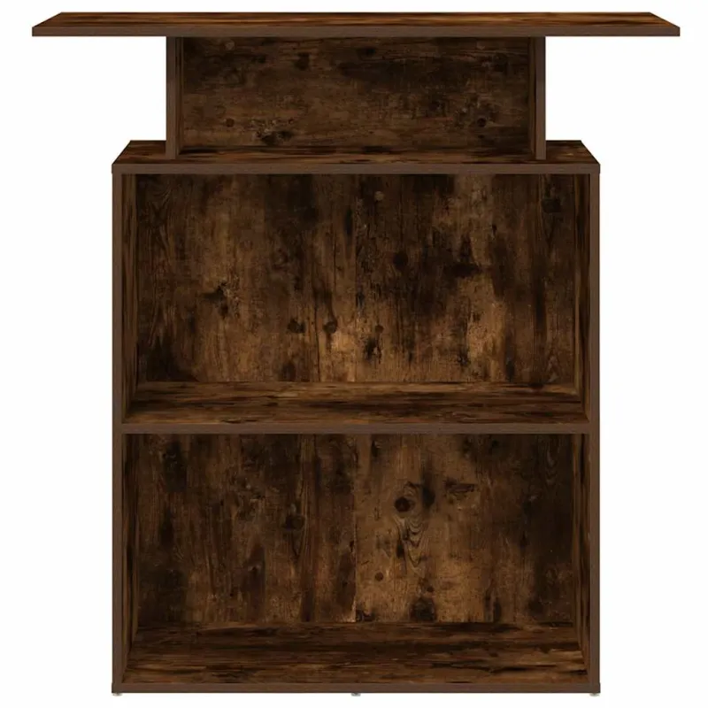 Registratūra, dūminio ąžuolo, 100x40x104 cm, apdirbta mediena