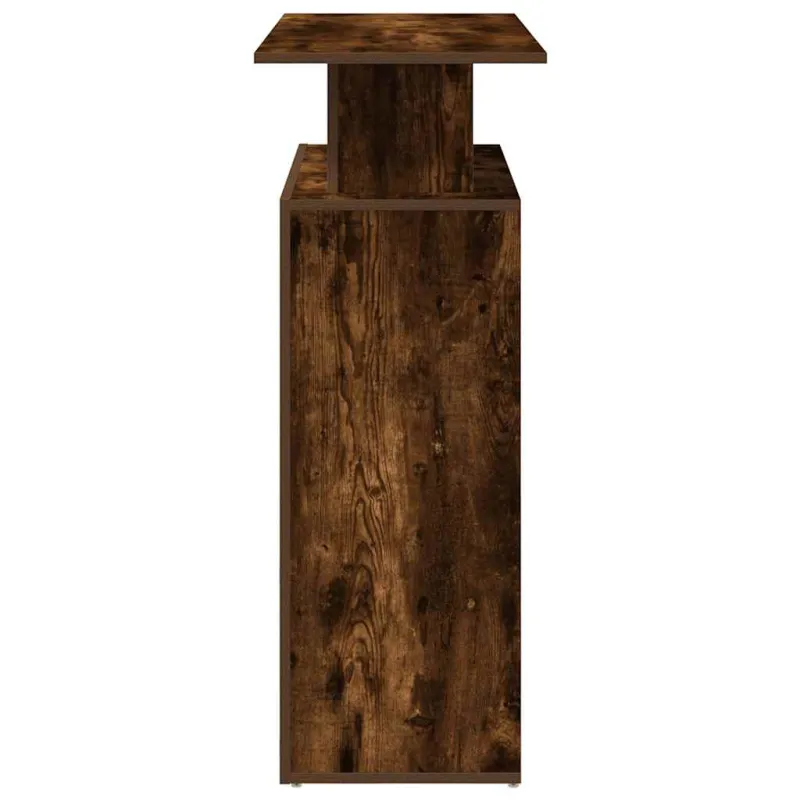 Registratūra, dūminio ąžuolo, 100x40x104 cm, apdirbta mediena
