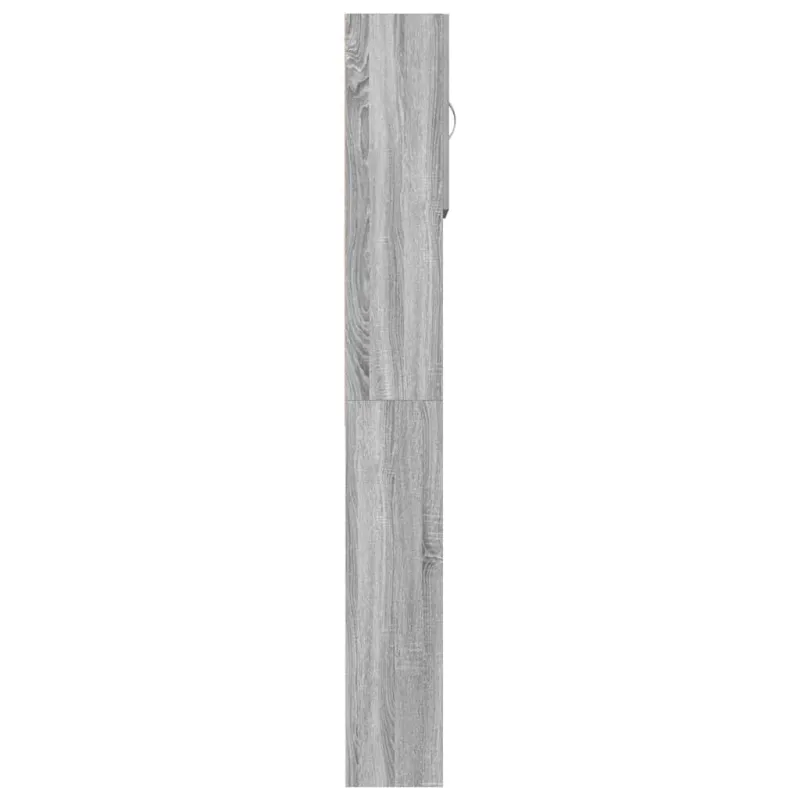 skalbimo mašinos spintelė pilka Sonoma 64x24x190 cm