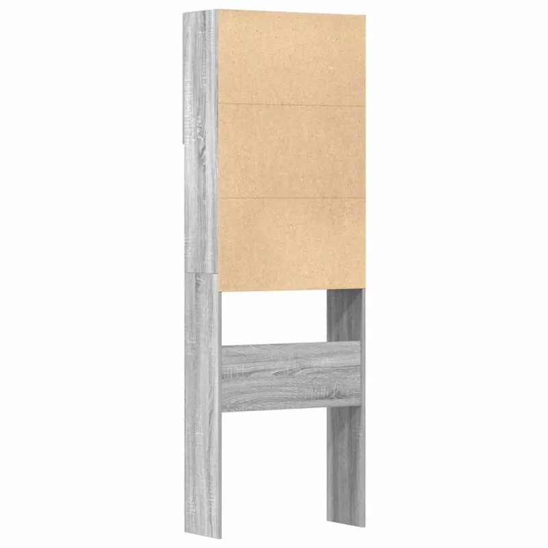 skalbimo mašinos spintelė pilka Sonoma 64x24x190 cm