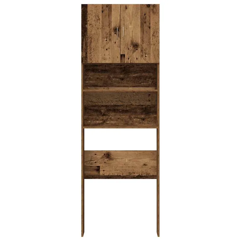Skalbimo mašinos spintelė Old Wood 64x24x190 cm Engineered Wood