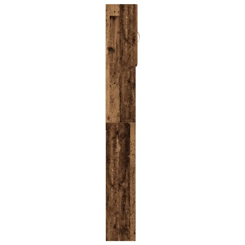 Skalbimo mašinos spintelė Old Wood 64x24x190 cm Engineered Wood