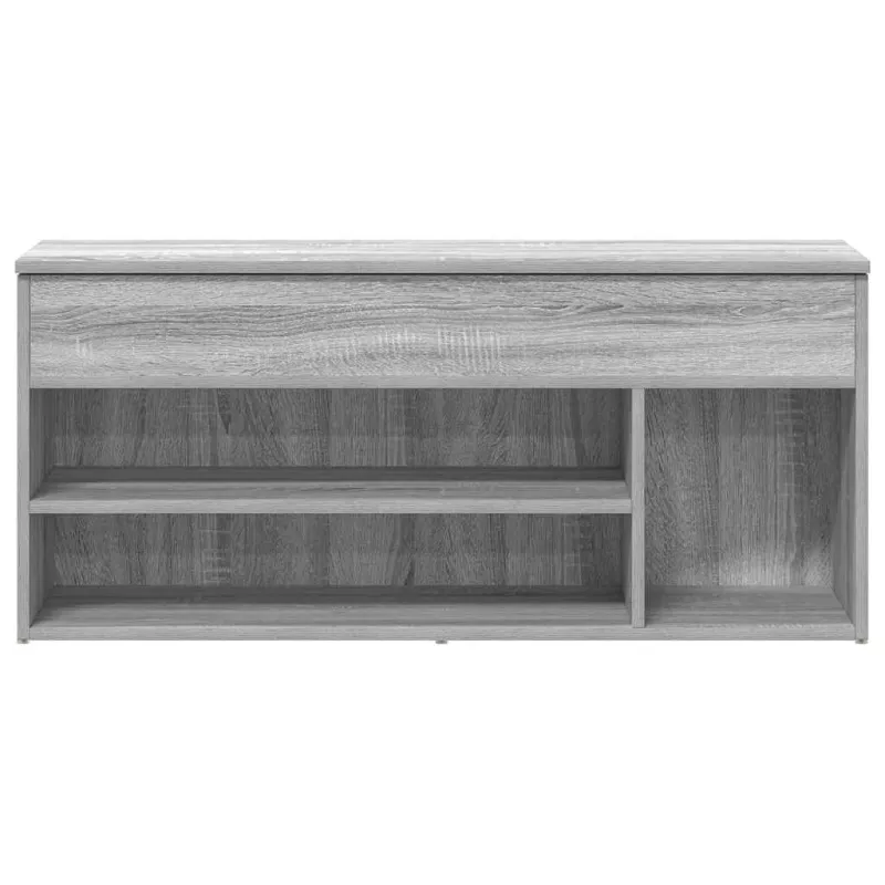 batų suoliukas pilkas Sonoma 102x30,5x45 cm inžinerinė mediena