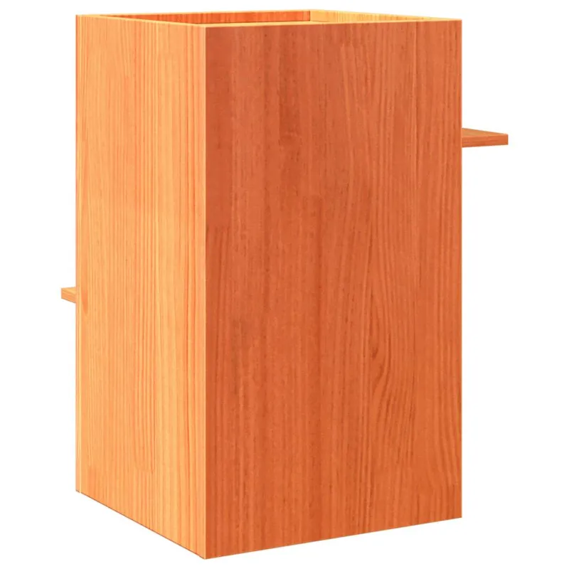 Cat House Wax Ruda 43x43x60 cm Pušies masyvo