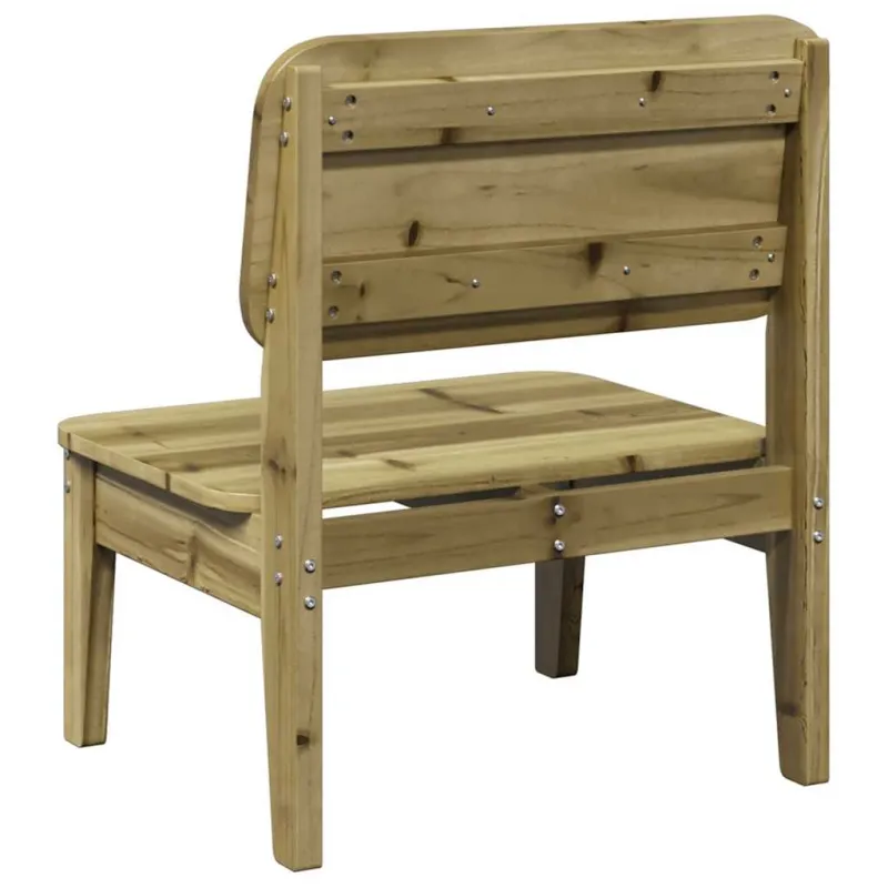 sodo kėdė 60x52,5x72 cm impregnuota pušis