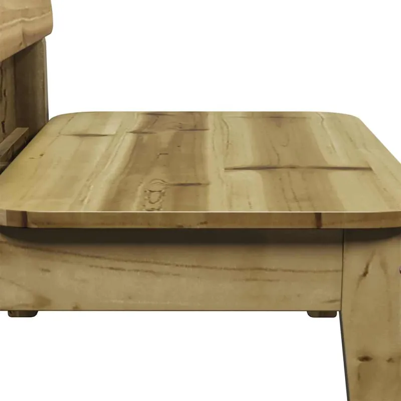 sodo kėdė 60x52,5x72 cm impregnuota pušis