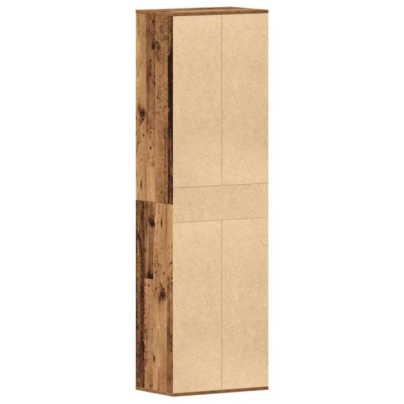 batų spintelė Old Wood 54x34x183 cm Engineered Wood