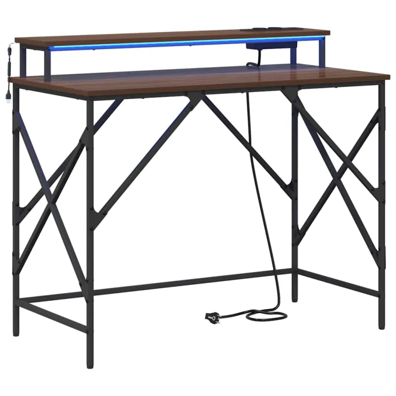Stalas Rudas ąžuolas 100 x 50 x 86,5 cm Apdirbta mediena