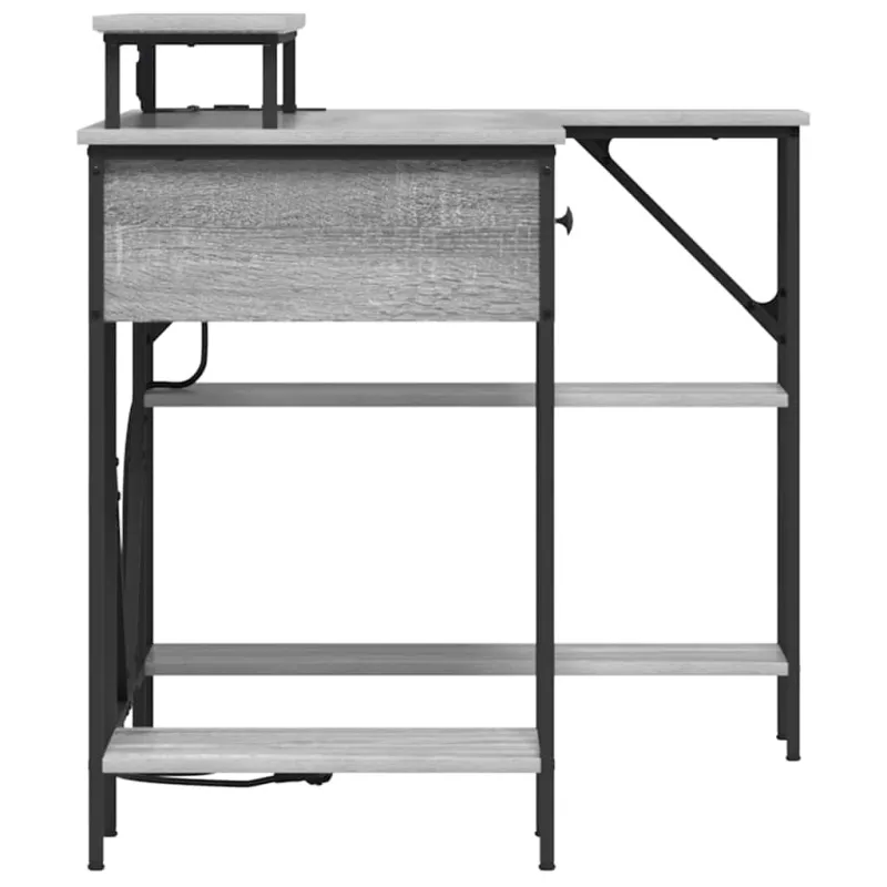 Stalas Pilkas Sonoma 120 x 79 x 86,5 cm Apdirbta mediena