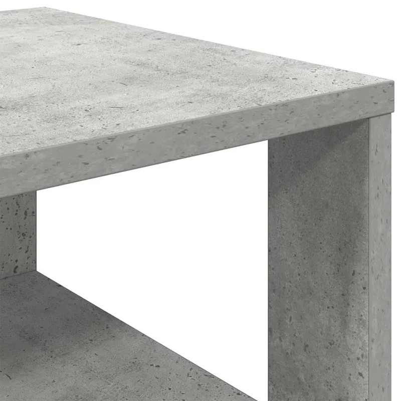 Lentyna batams, betono pilka, 61x32x87,5cm, apdirbta mediena