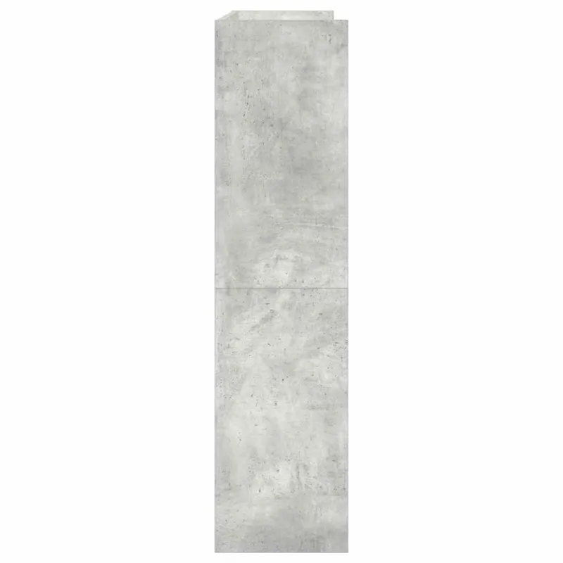 Lentyna batams, betono pilka, 80x25x100cm, apdirbta mediena