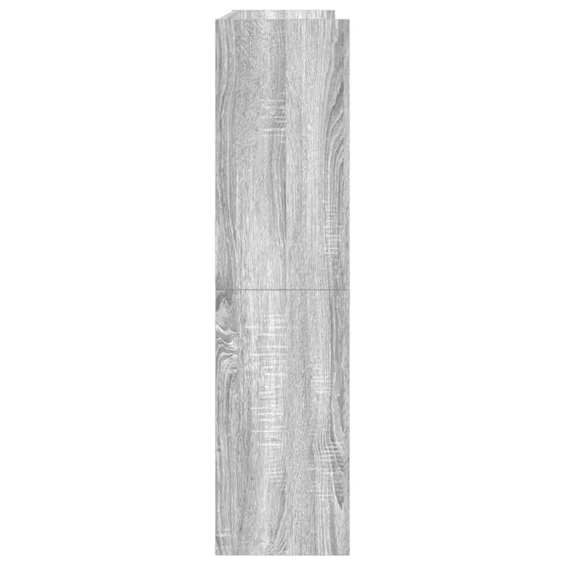 Lentyna batams, pilka ąžuolo, 80x25x100cm, apdirbta mediena