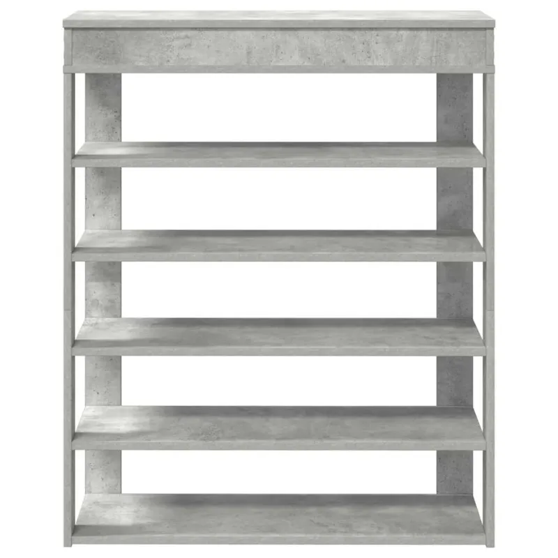 Lentyna batams, Concrete Oak 80x30x98cm, apdirbta mediena