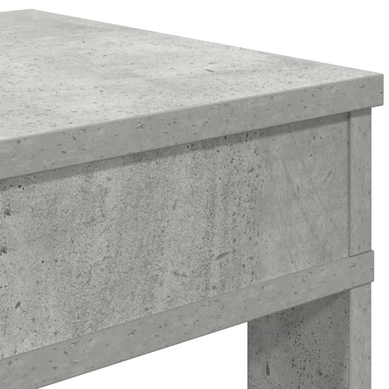 Lentyna batams, Concrete Oak 80x30x98cm, apdirbta mediena