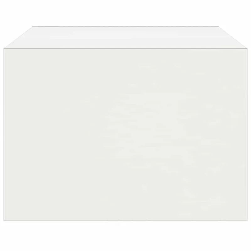 Televizoriaus spintelė su LED apšvietimu, balta, 75x35,5x25 cm