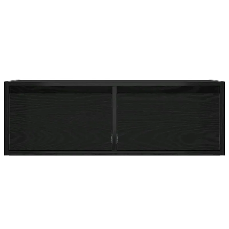 Televizoriaus spintelė su LED apšvietimu, 75x35,5x25 cm