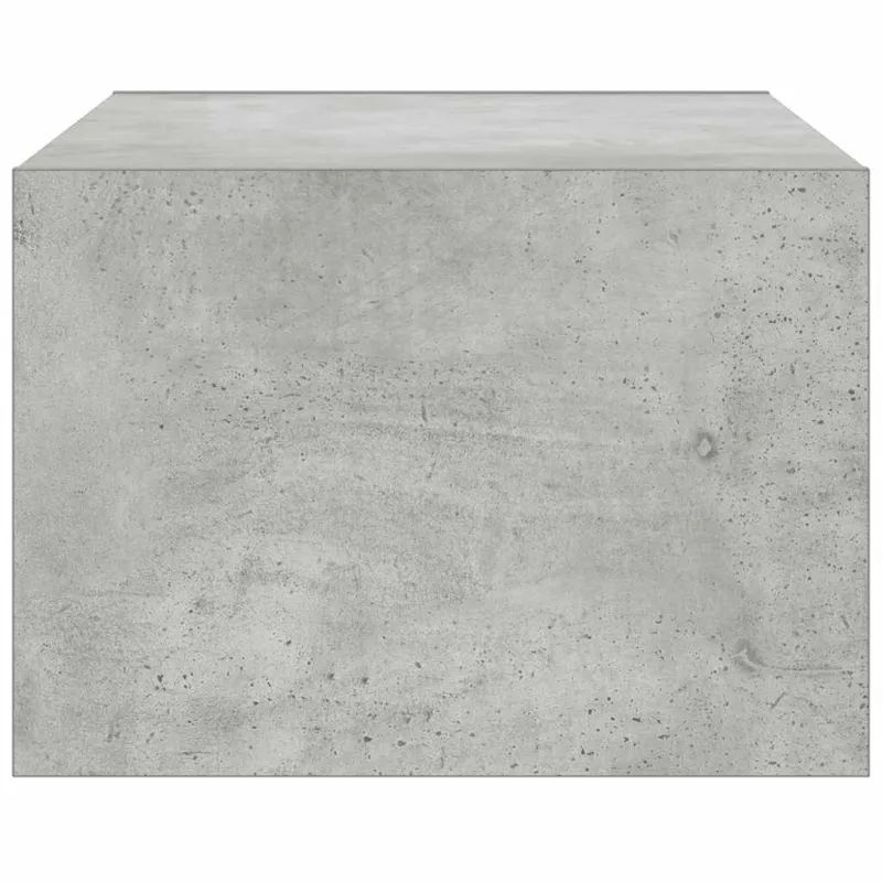 TV spintelė su LED apšvietimu, betono pilka, 75x35,5x25 cm