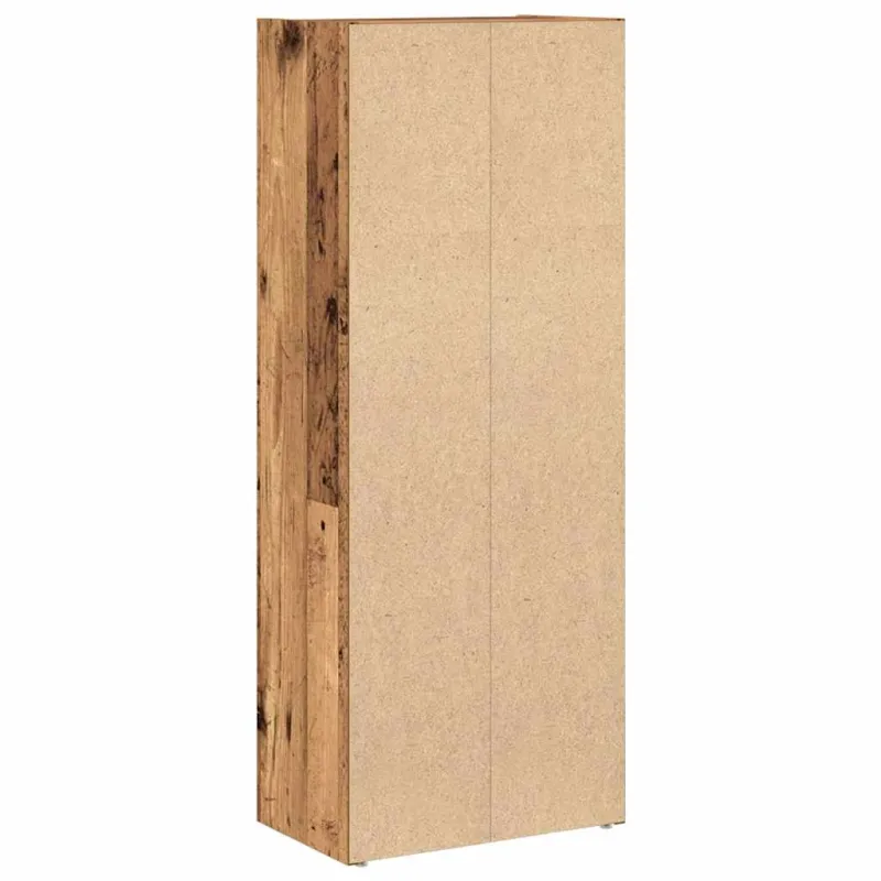 Knygų spinta, sendintos medienos, 40x24x102cm, apdirbta mediena