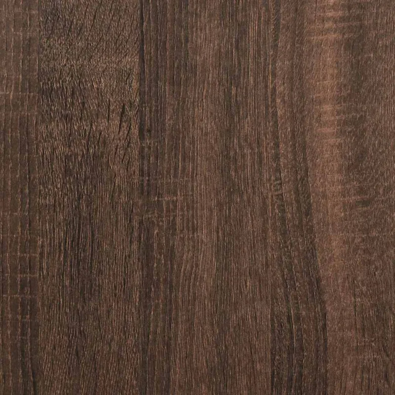 Rašomasis stalas su lentynomis, rudas, 100x45x140cm, mediena