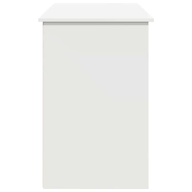 Rašomasis stalas, baltos spalvos, 102x50x75cm, apdirbta mediena