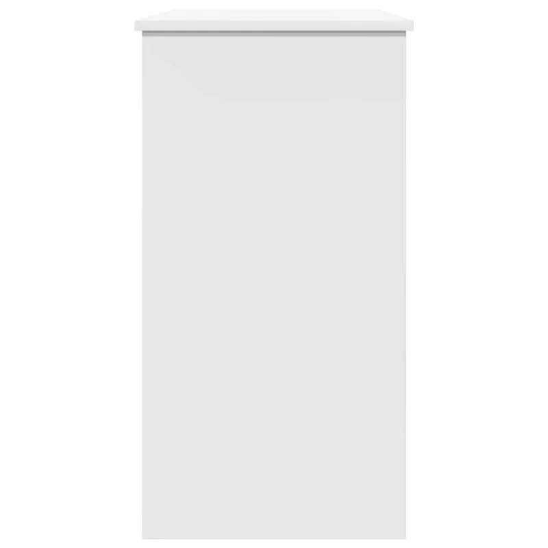 Rašomasis stalas, baltos spalvos, 80x40x75cm, MDP