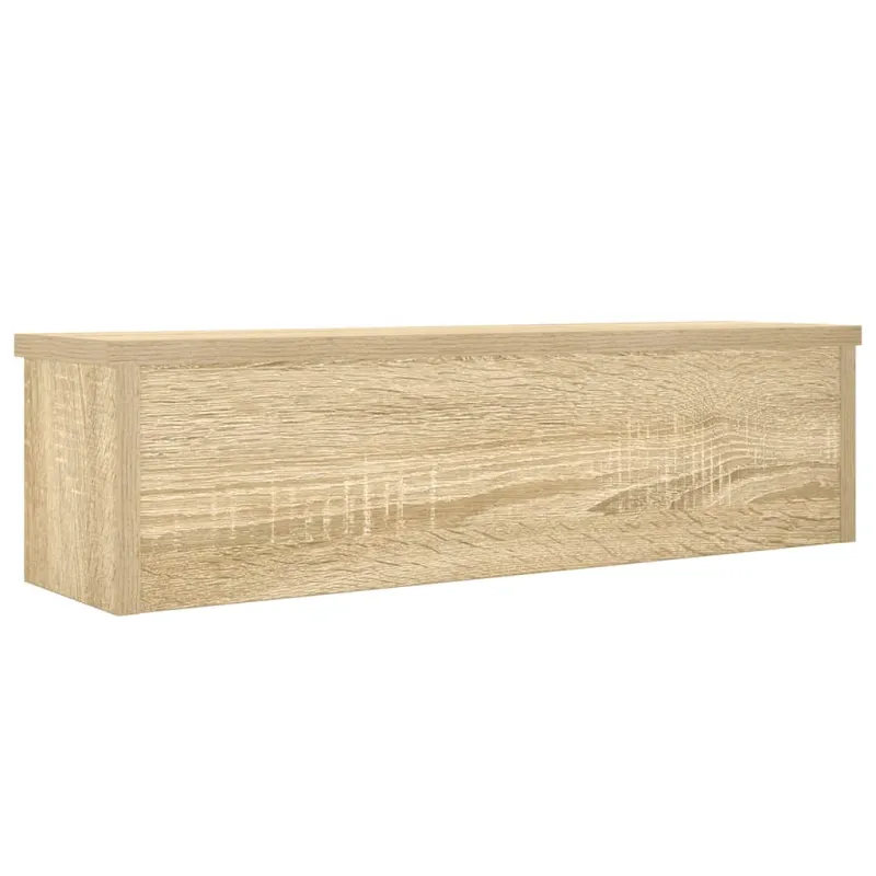 Virtuvės lentynos, sukraunamos, 2 vnt., ąžuolo, 50x15x16cm