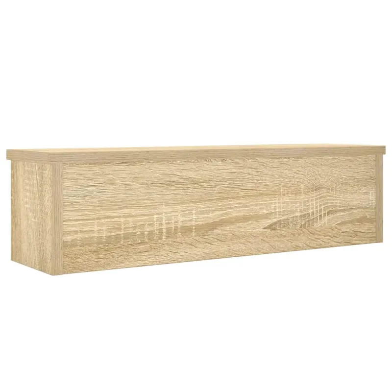 Virtuvės lentynos, sukraunamos, 2 vnt., ąžuolo, 60x15x16cm