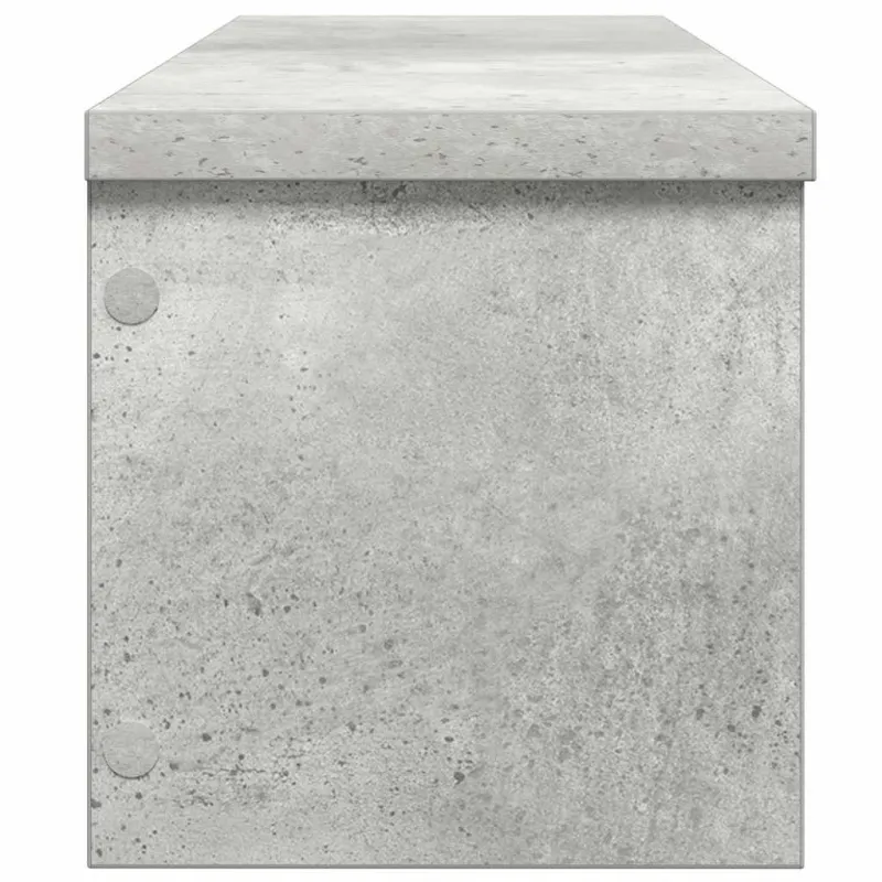 Virtuvės lentyna, sukraunama, betono, 60x15x16cm, mediena