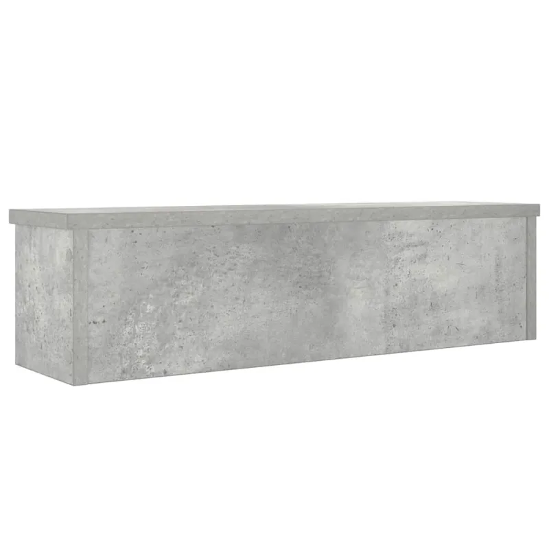 Virtuvės lentyna, sukraunama, betono, 60x15x16cm, mediena